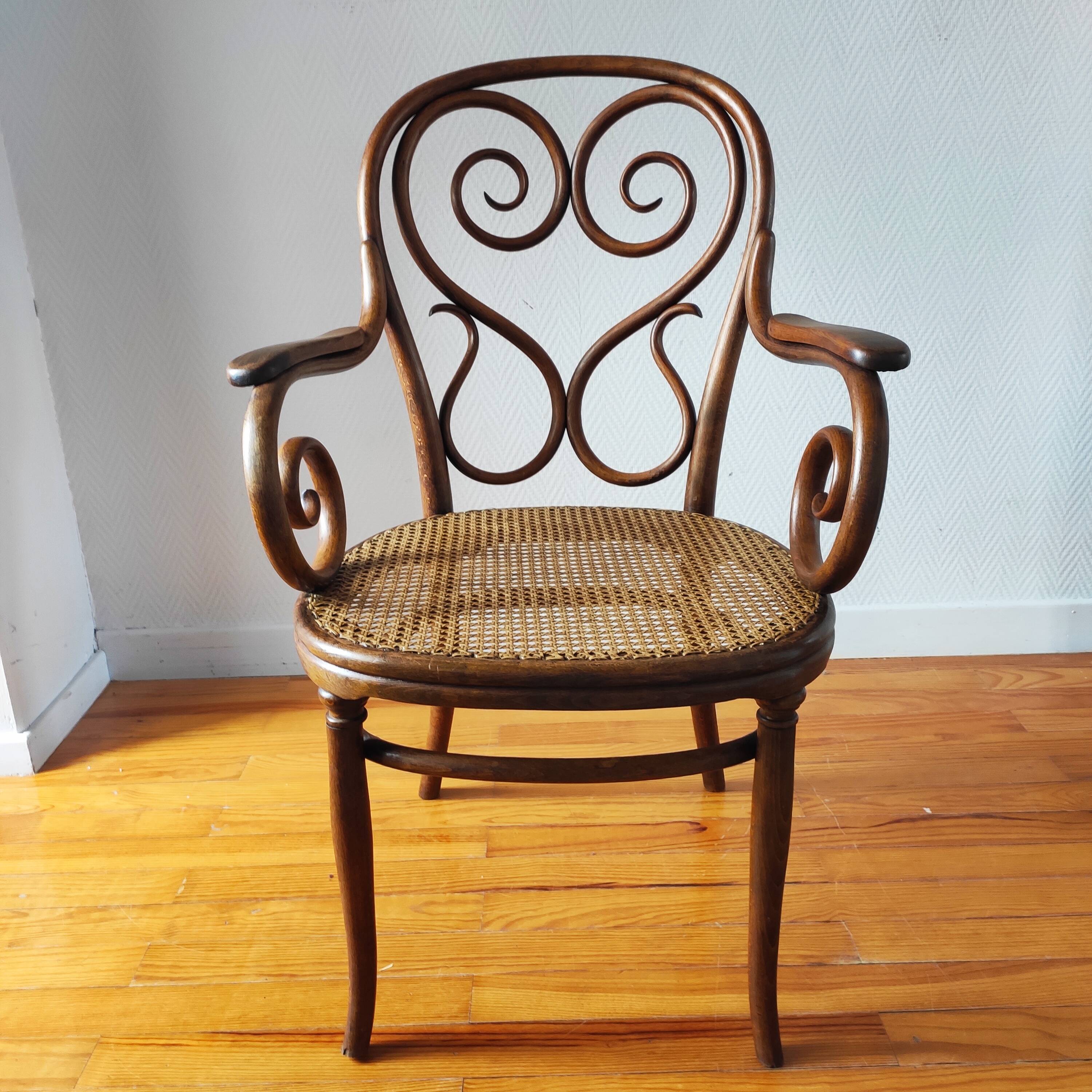 Thonet armchair, late 19th century