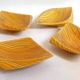 Set of 4 ceramic bowls Verceram France