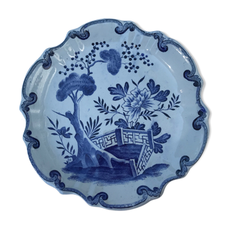 Dutch porcelain plate Land of Fire