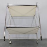 1970s Trolley Bar Cart, Czechoslovakia