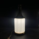 Murano lamp ied Italy vintage glass and golden brass Fabbian