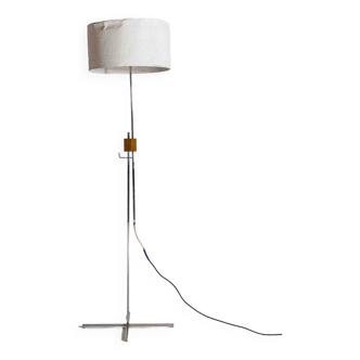 Minimalist floor lamp by Hans Eichenberger for Keller Metalbau, Germany 1960s