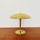 Magnificent large Mid Century Modern brass table lamp