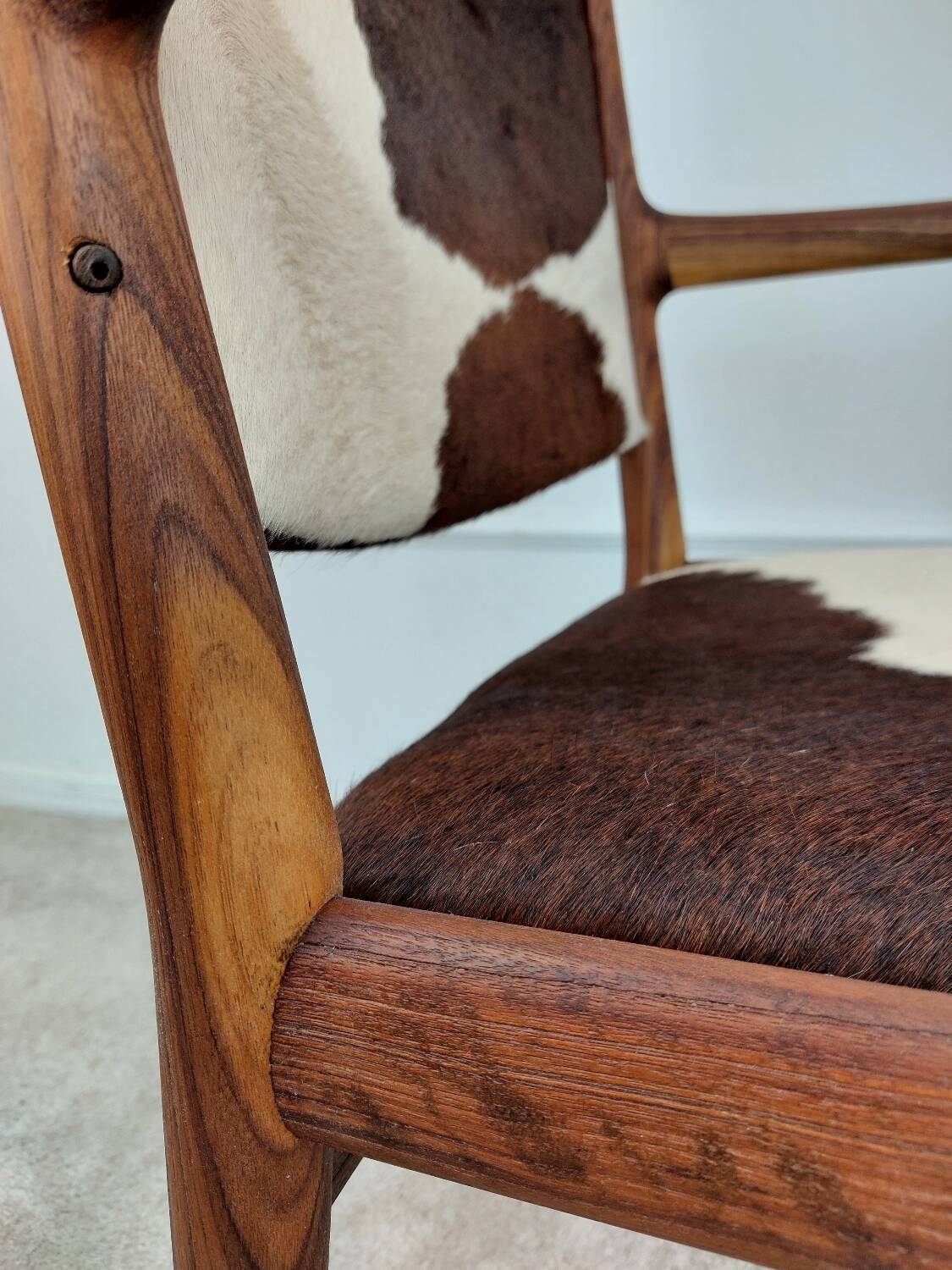 Fauteuil JH513 par HJ Wegner pour Johannes Andersen