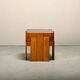 Gianfranco Frattini Nesting Tables in stained wood for Cassina and Meblo, 1