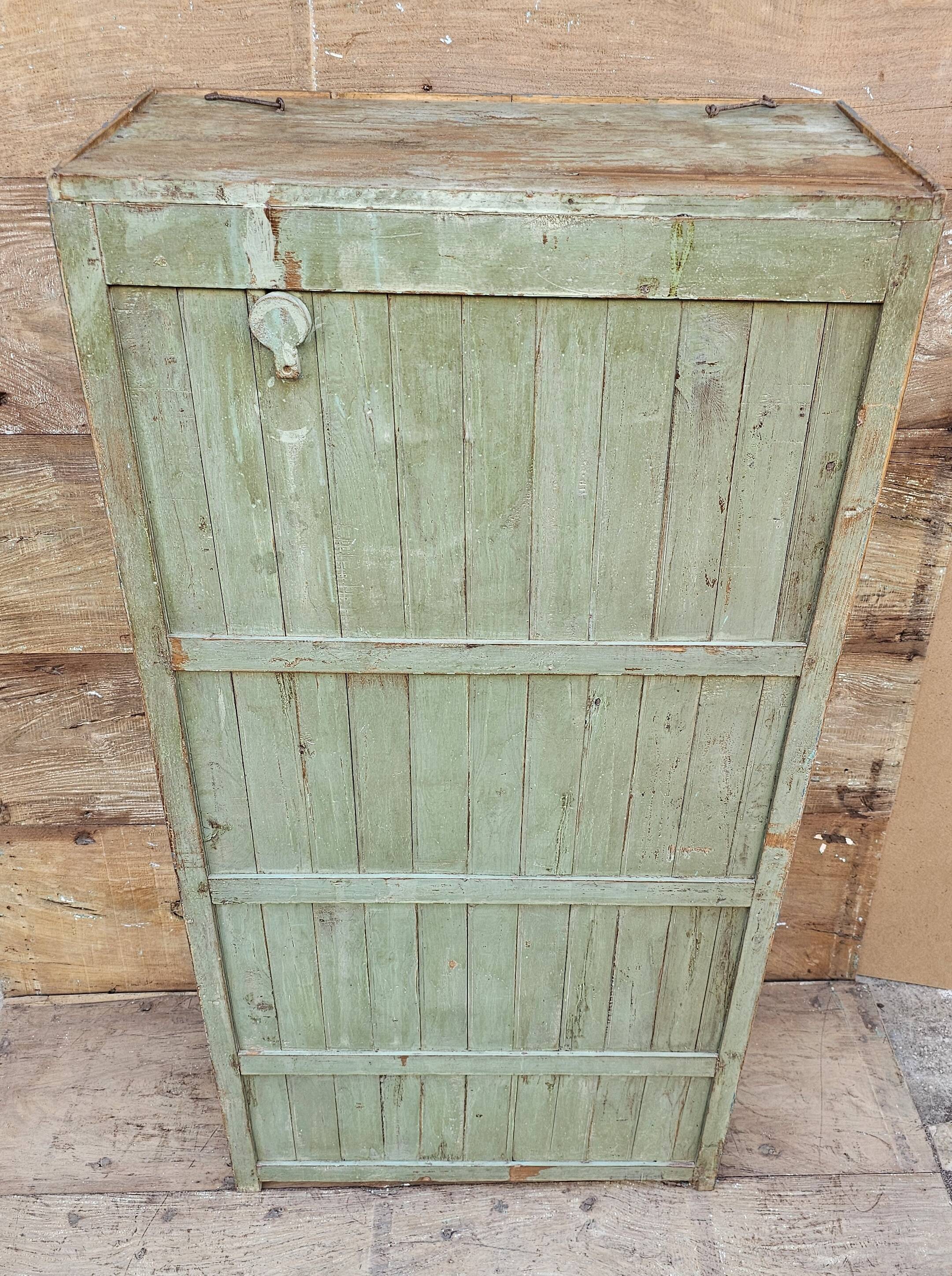 Vintage Art Deco radio cabinet in Burmese teak.