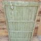 Vintage Art Deco radio cabinet in Burmese teak.
