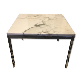 Table basse F. Knoll marbre doré de Calacatta