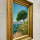 Oil on panel Cannes La Bocca 1909 signed Tom Evans