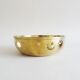 Sun, moon and stars brass bowl