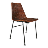 Chaise minimaliste, conçue par Gian Franco Legler, Italie, années 1950.