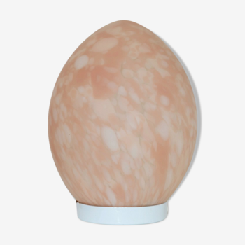 1970s egg lamp