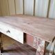 Small vintage wooden table