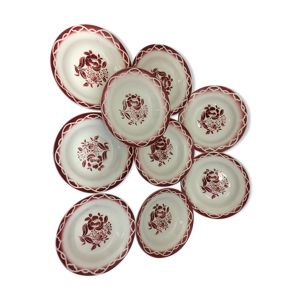 Assiettes creuses anciennes