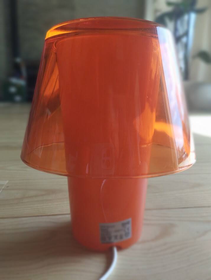 Ikea Gavik orange lamp – vintage design from the 70s/80s.