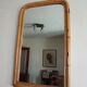 Vintage bamboo mirror 49x81cm