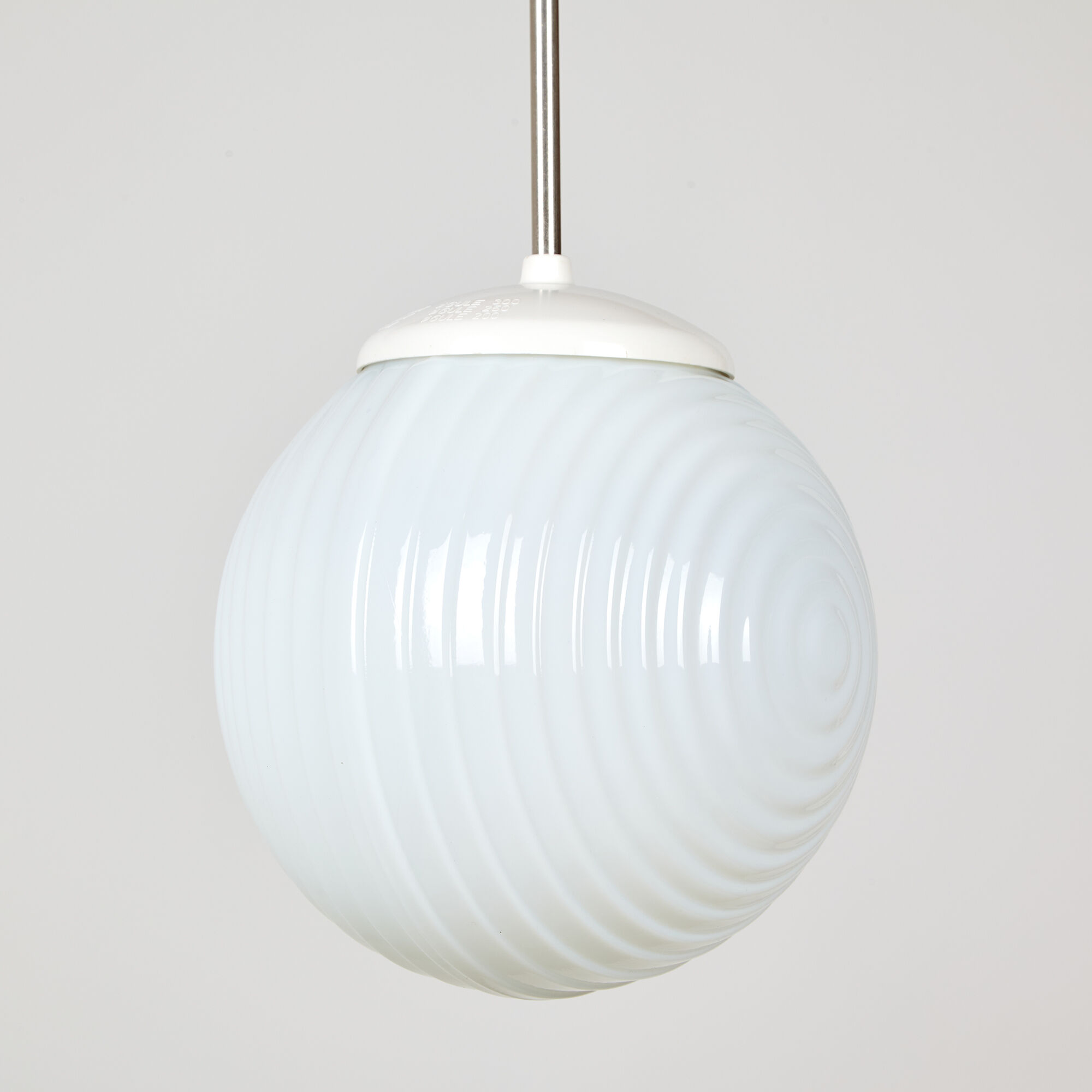 Czechoslovakian glass pendant