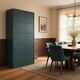 Vintage blue-green sliding door furniture kewlox