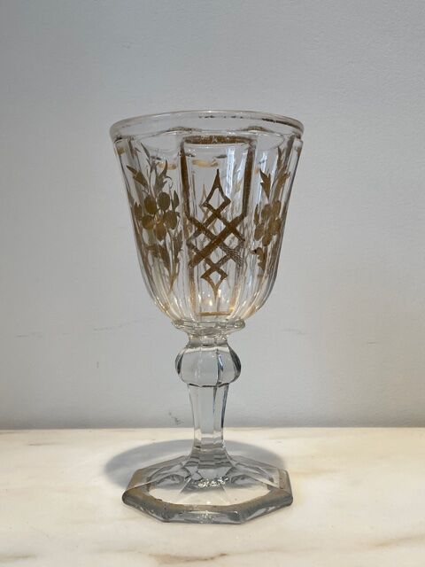 1 glass old Portieux NINETEENTH century