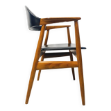 Vintage danish design cow horn chair mahjongg midcentury 1960s