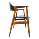 Vintage danish design cow horn chair mahjongg midcentury 1960s