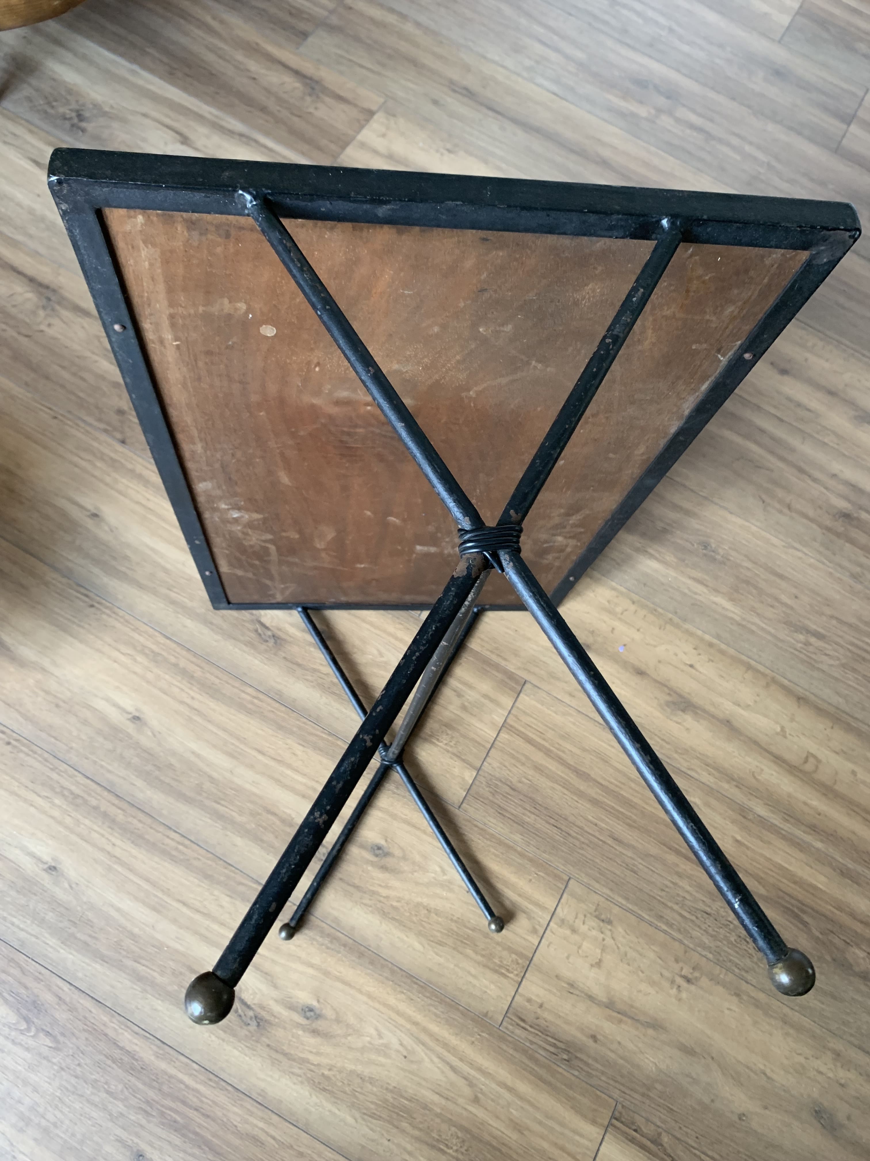 Table basse damier