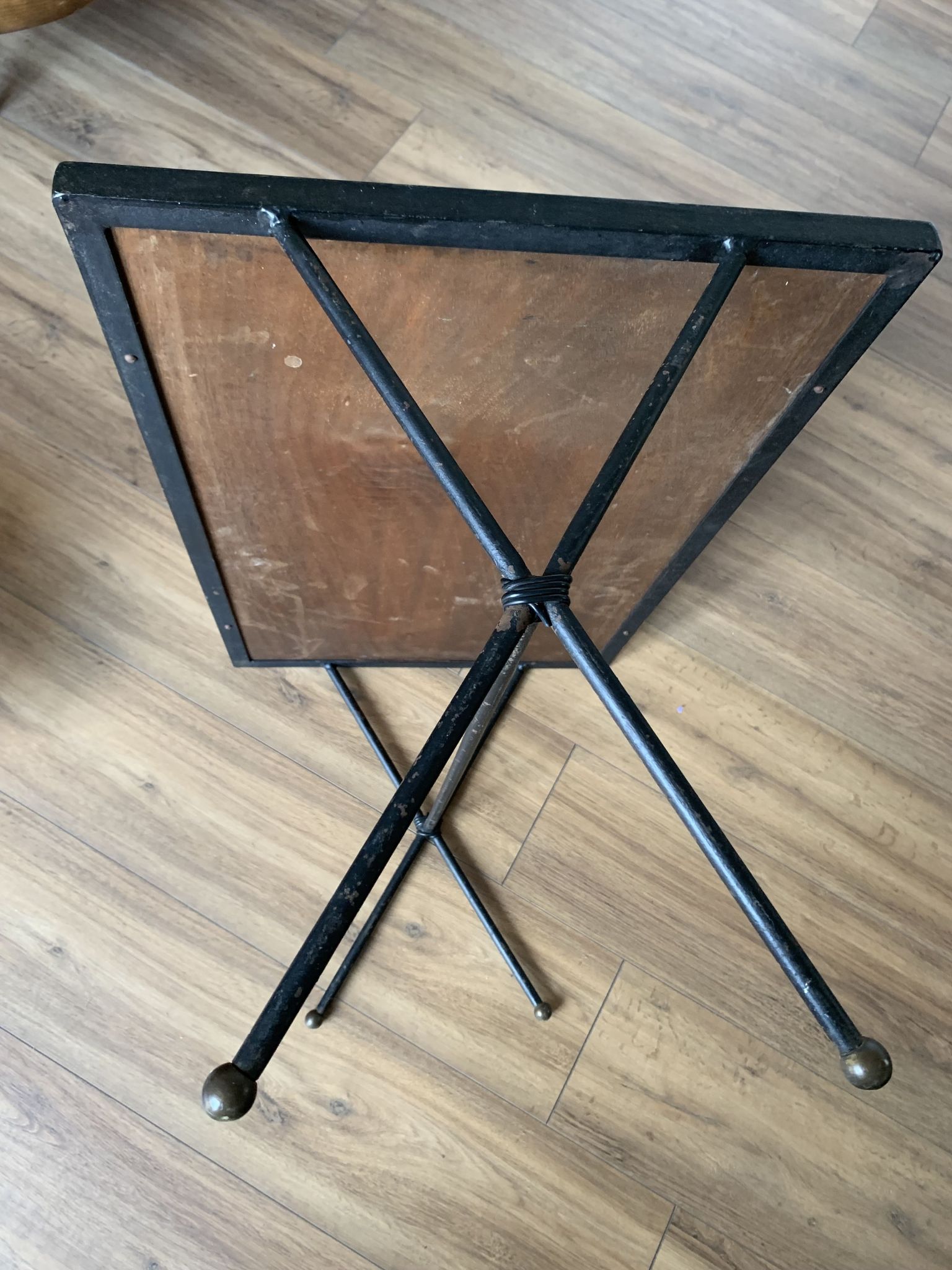 Table basse damier