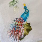 Set of 6 hand embroidered napkins