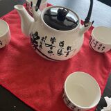 Teapot with Chinese pattern