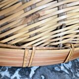 Asian wicker basket