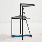 Fauteuil et table postmodernes, ensemble de 2