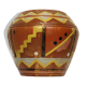 Vase terre cuite vers 1980