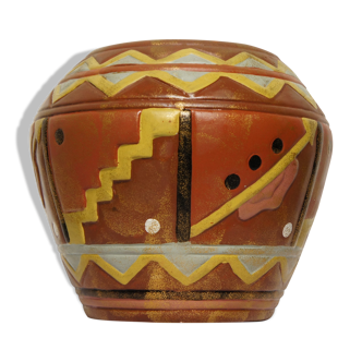 Terracotta vase circa 1980