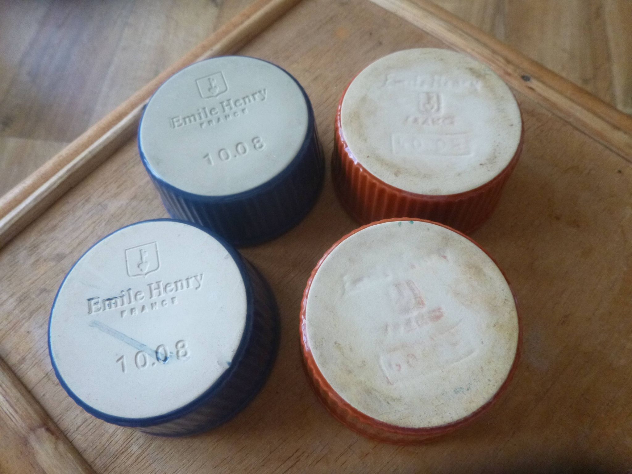 4 ramequins Emile Henry