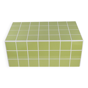 Table basse en carreaux