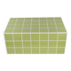 Glossy lime green ceramic tile coffee table Handmade in Paris