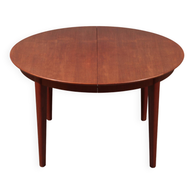Table à manger en teck des années 1960 par Henning Kjærnulf Modèle 62