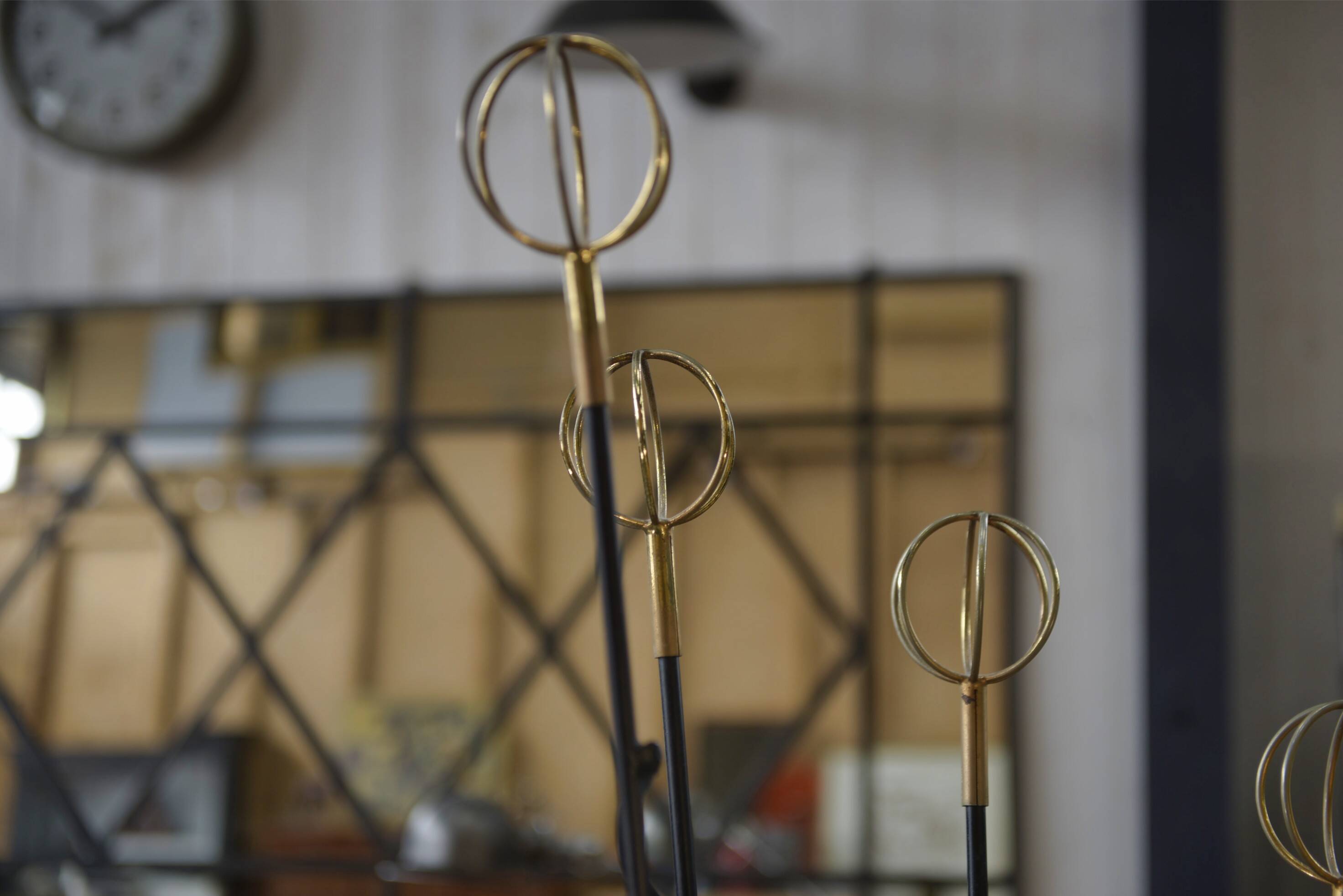"Astrolabe" coat rack by Roger Feraud, 1960