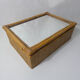 old Vintage rattan medicine cabinet