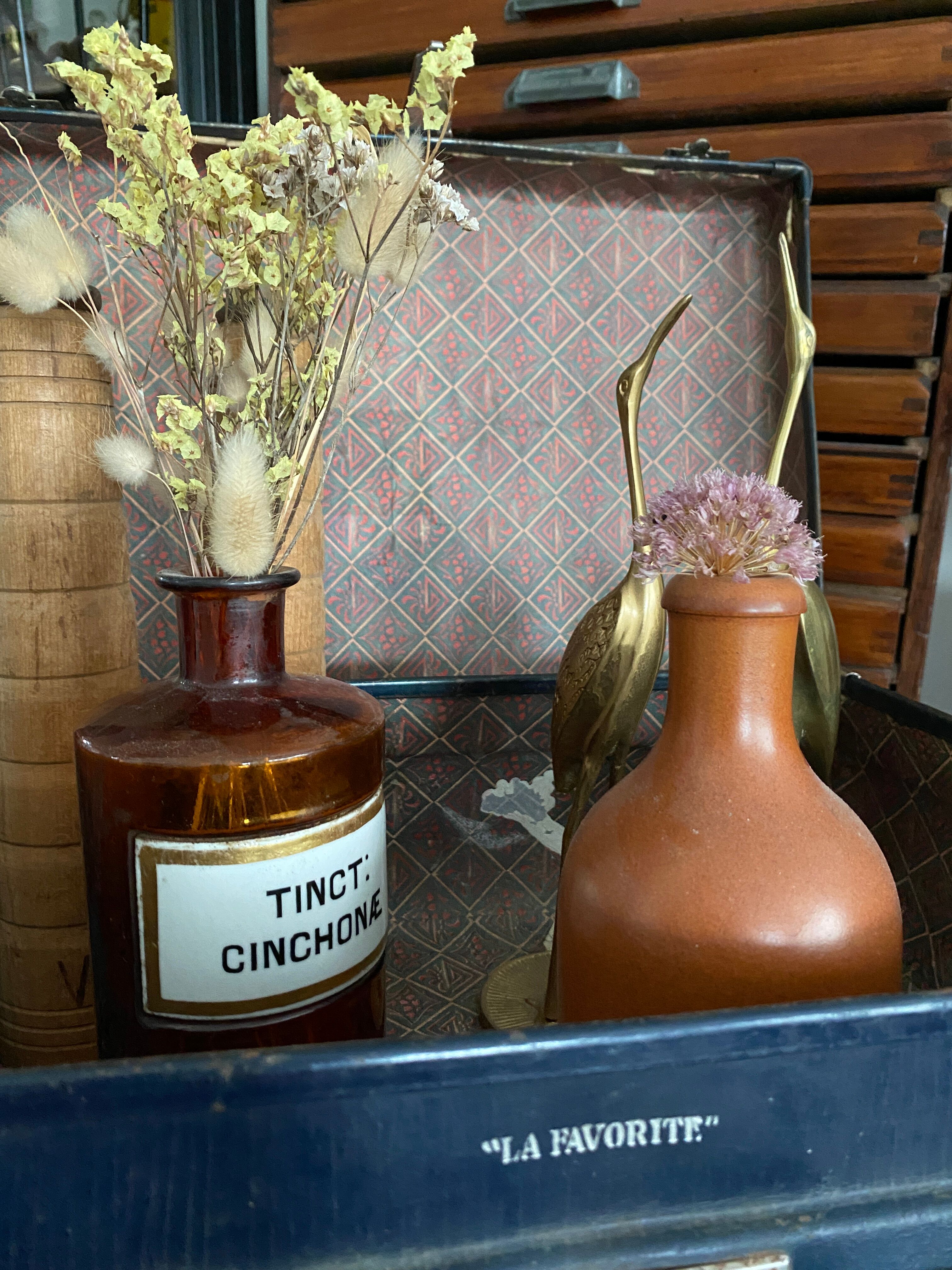 Old vintage suitcase