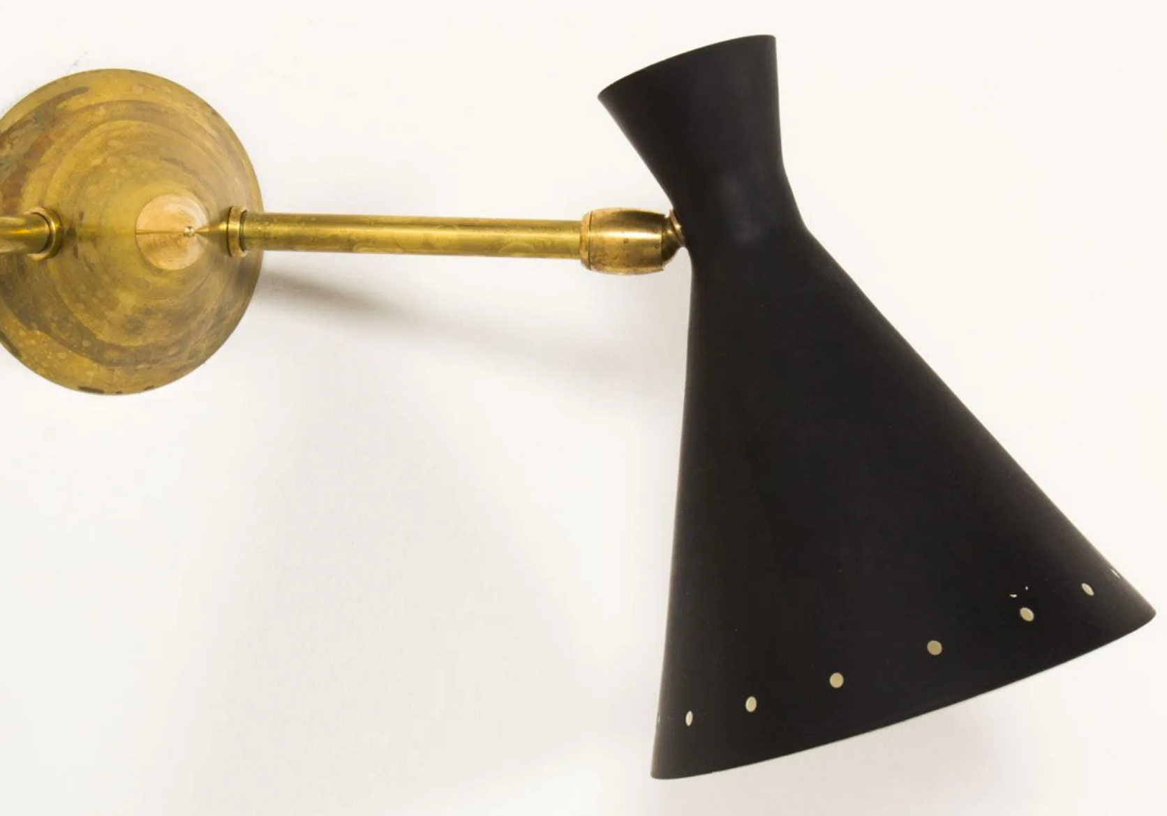 Sconce in the style of Italian creations of the 50s