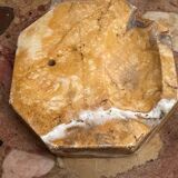 Art Deco Orange Marble Ashtray/ Catchall