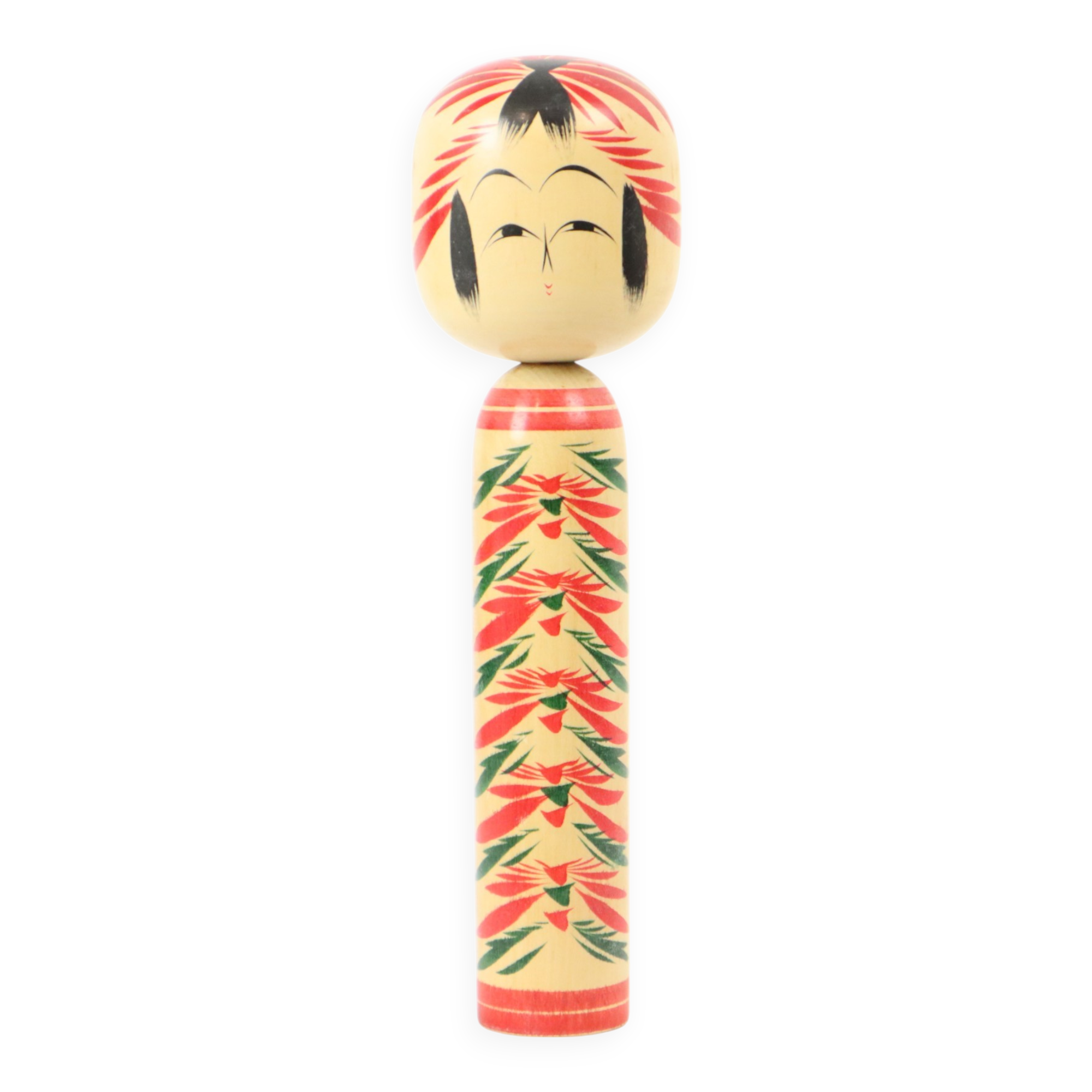 Large Kokeshi Doll XL Size Wood Japan Showa Period 38cm