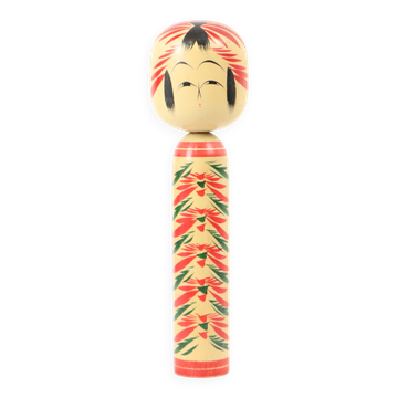 Large Kokeshi Doll XL Size Wood Japan Showa Period 38cm