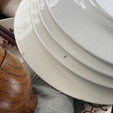 Set of 4 flat plates