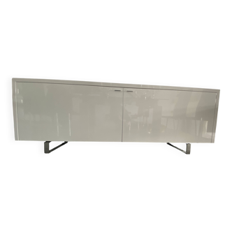 White lacquered buffet Ligne Roset