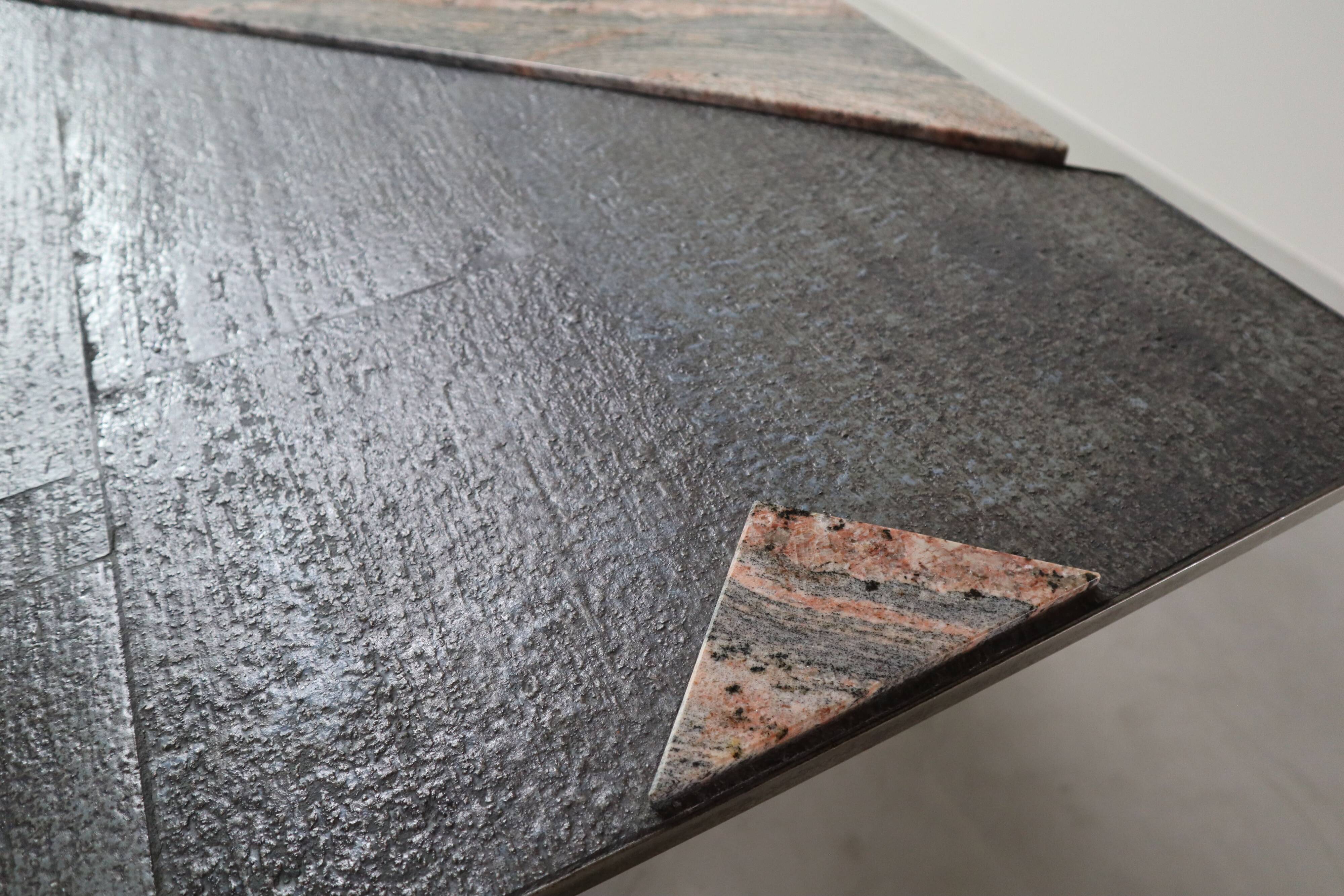 Postmodern dining table by Pia Manu, Belgium, ca. 1990