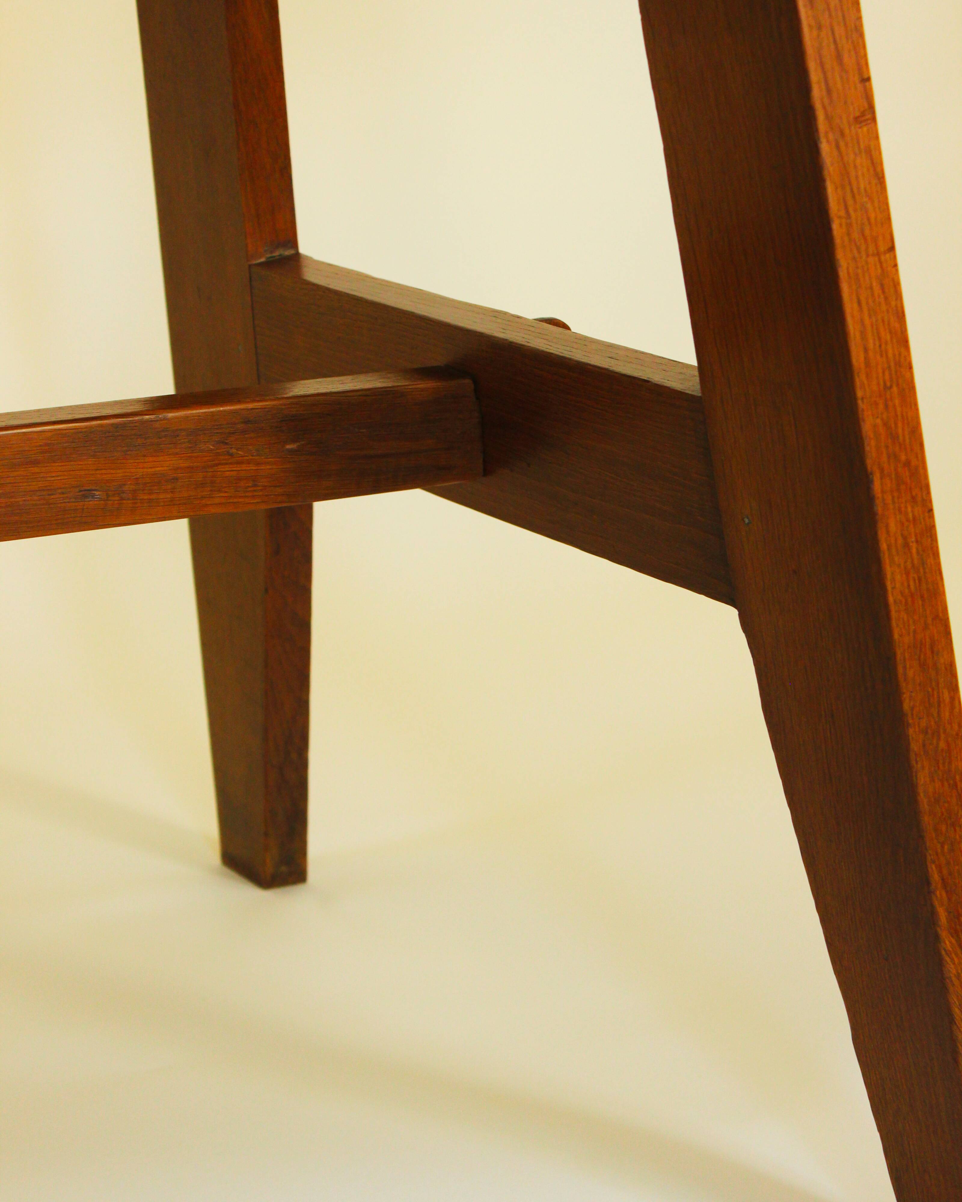 Table by René Gabriel, Reconstruction period