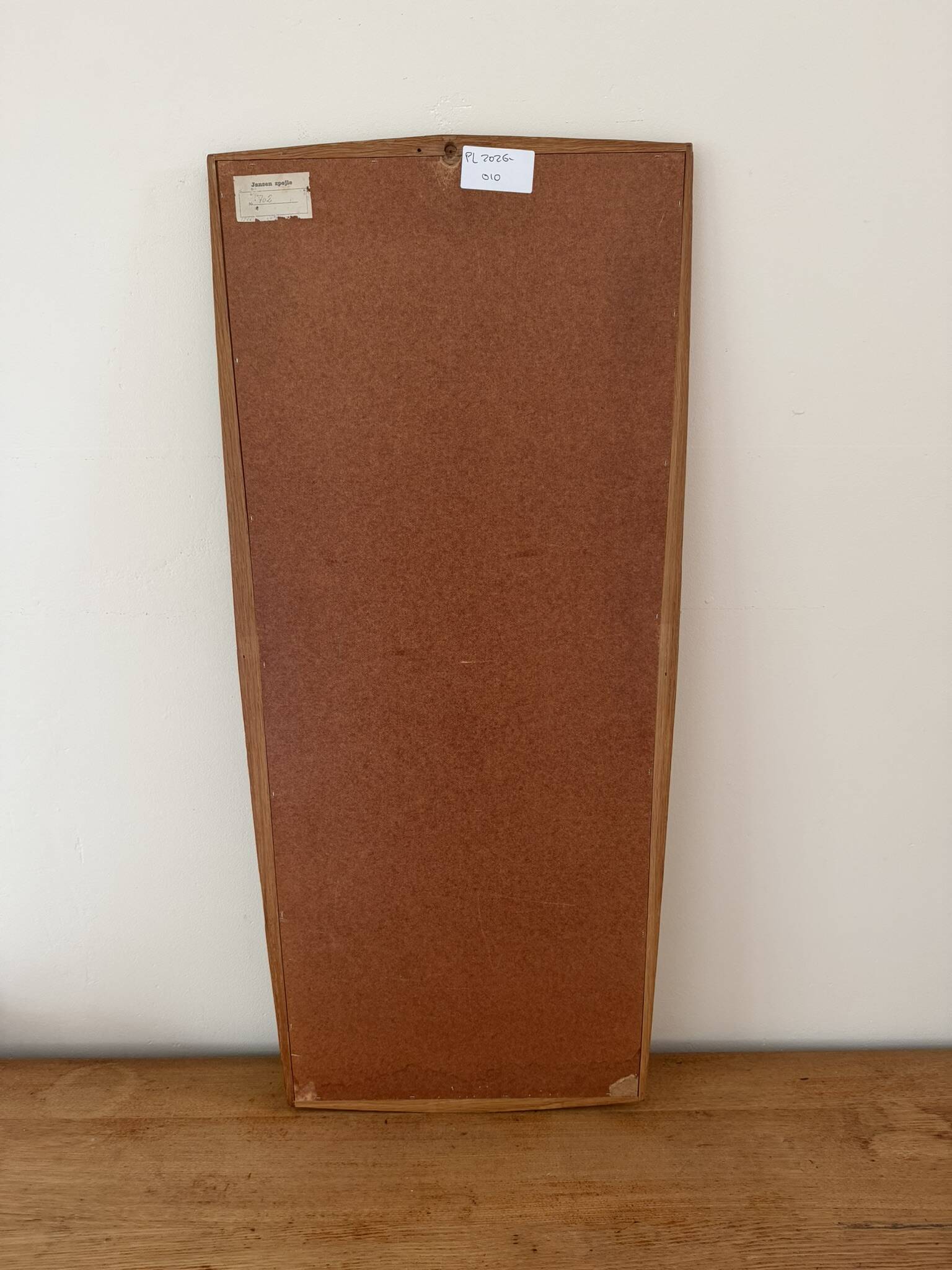 Vintage Danish Jansen Spelje teak mirror - midcentury mirror