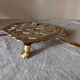 Brass turtle flat bottom